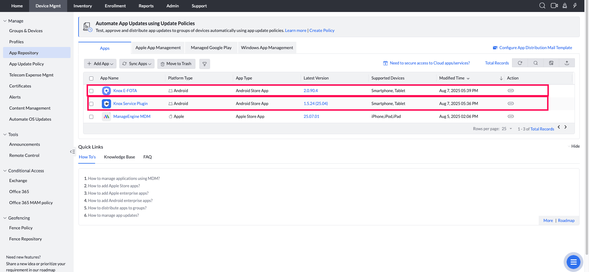 How to Integrate MDM with Samsung eFOTA? illustration 12