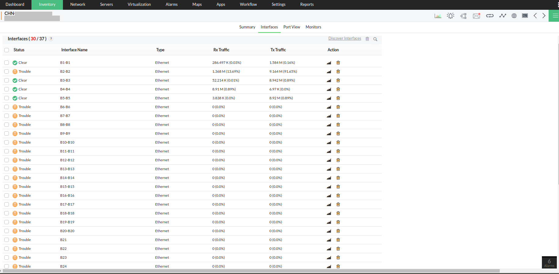 Monitoring 3Com Switch Port Monitoring 3Com Switch Port - ManageEngine OpManager