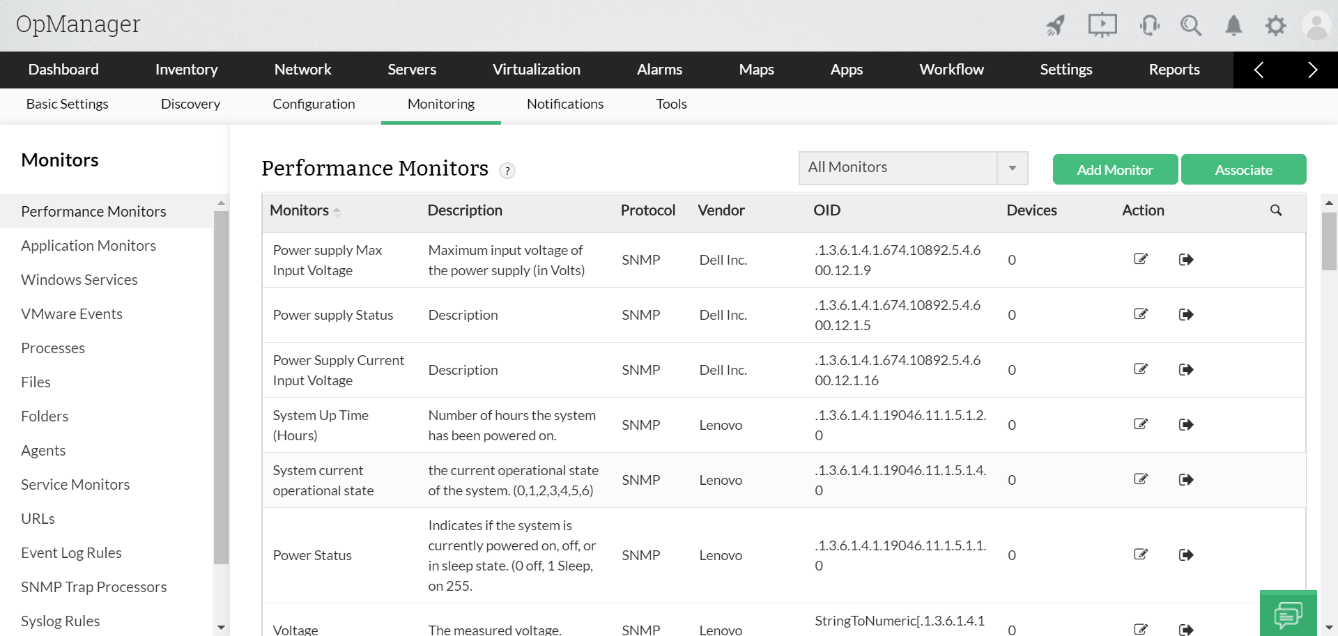 Network Performance Monitoring - ManageEngine OpManager