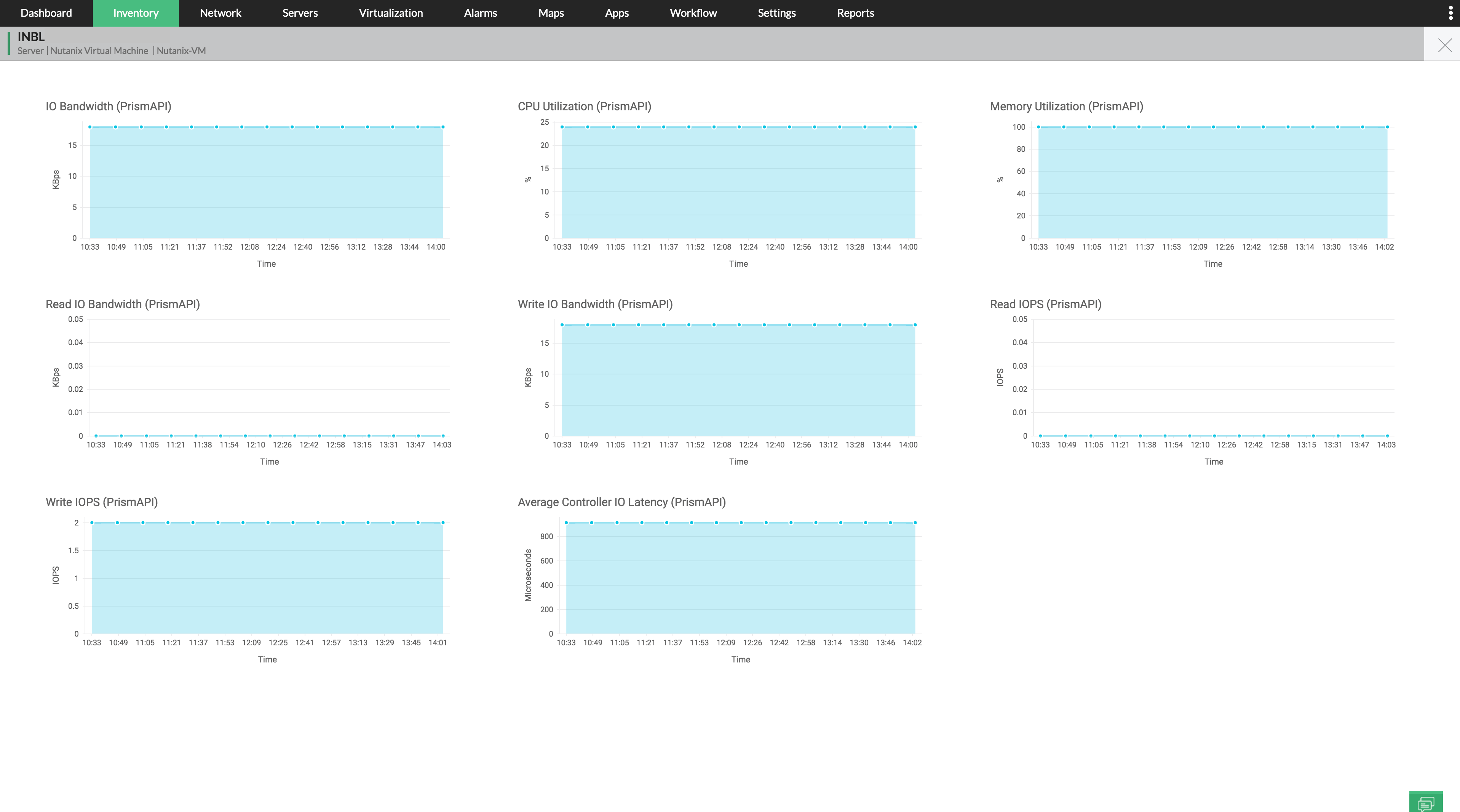 Real-time Nutanix VM monitoring tool Nutanix VM real-time monitoring - ManageEngine OpManager