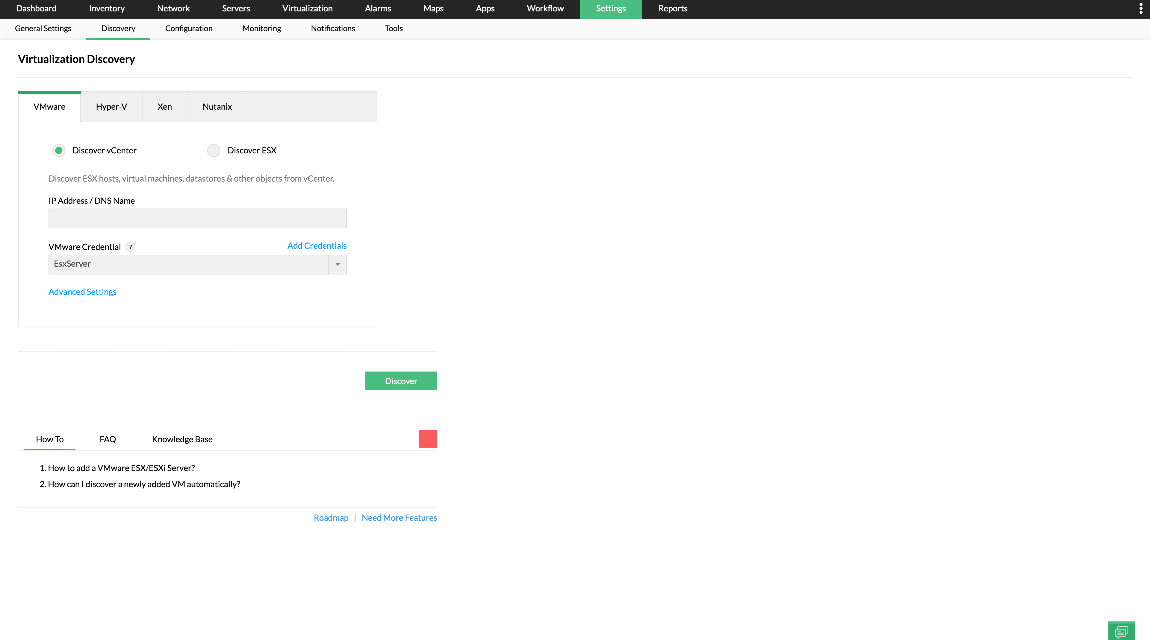 vSphere performance monitor vSphere performance monitoring software - ManageEngine OpManager