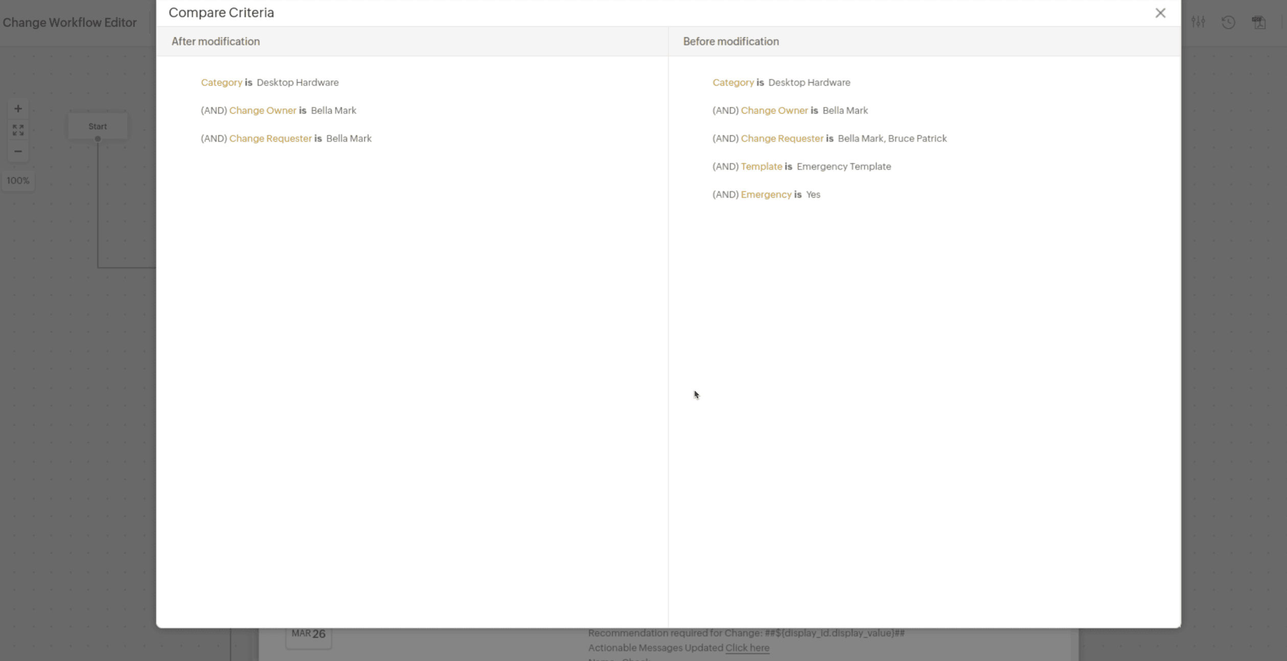 Workflow History Enhancements