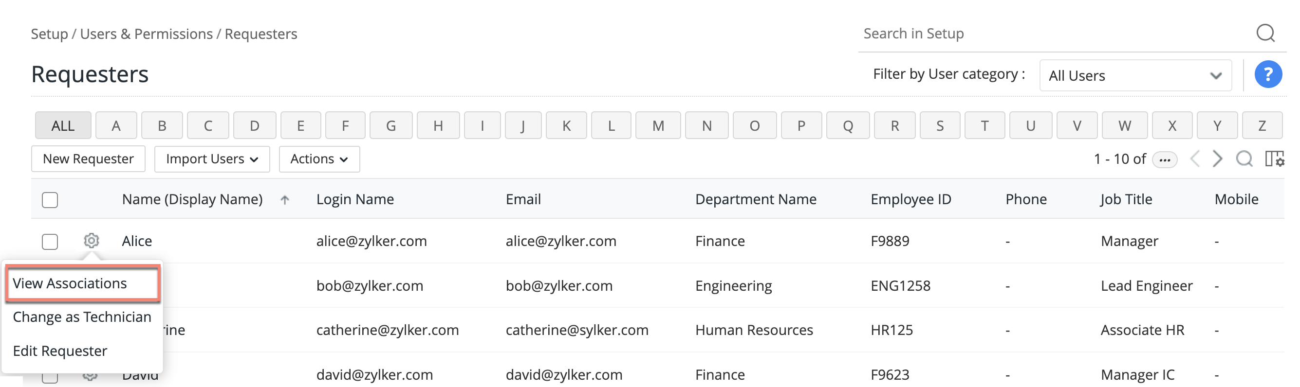 Activities Time Filter Enhancement
