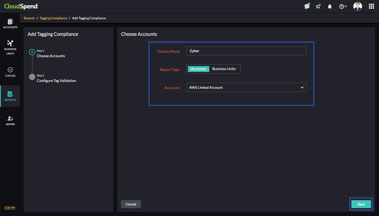Add Tagging Compliance