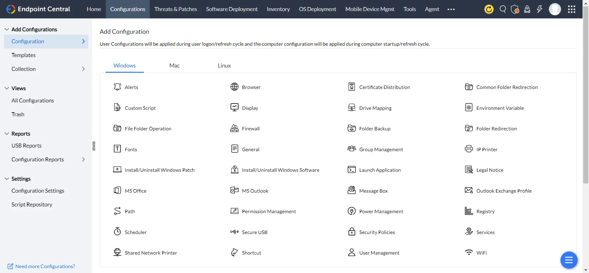 configuration-management screenshot configuration-management screenshot