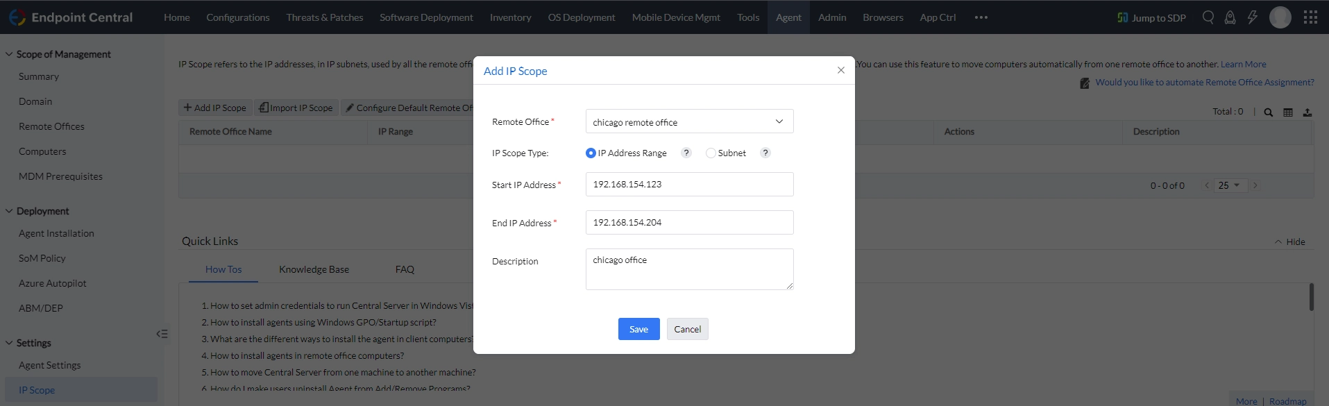 ip address based remote office movement ip address based remote office movement