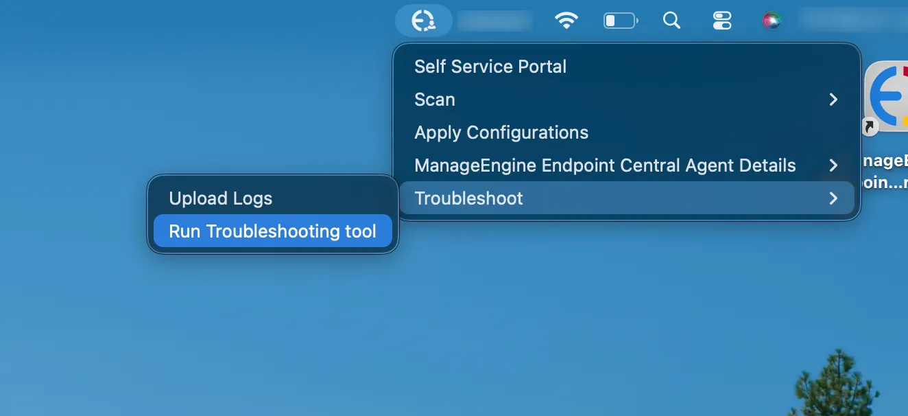 mac agent in agent tray icon mac agent in agent tray icon