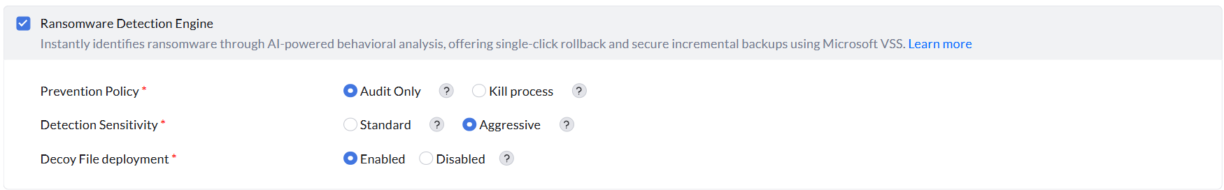 Ransomware Detection Engine