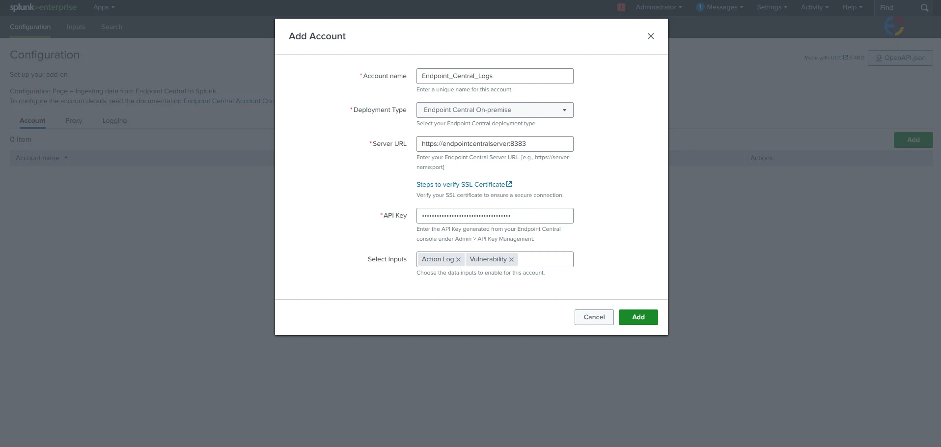 Splunk Valid Inputs Splunk Valid Inputs