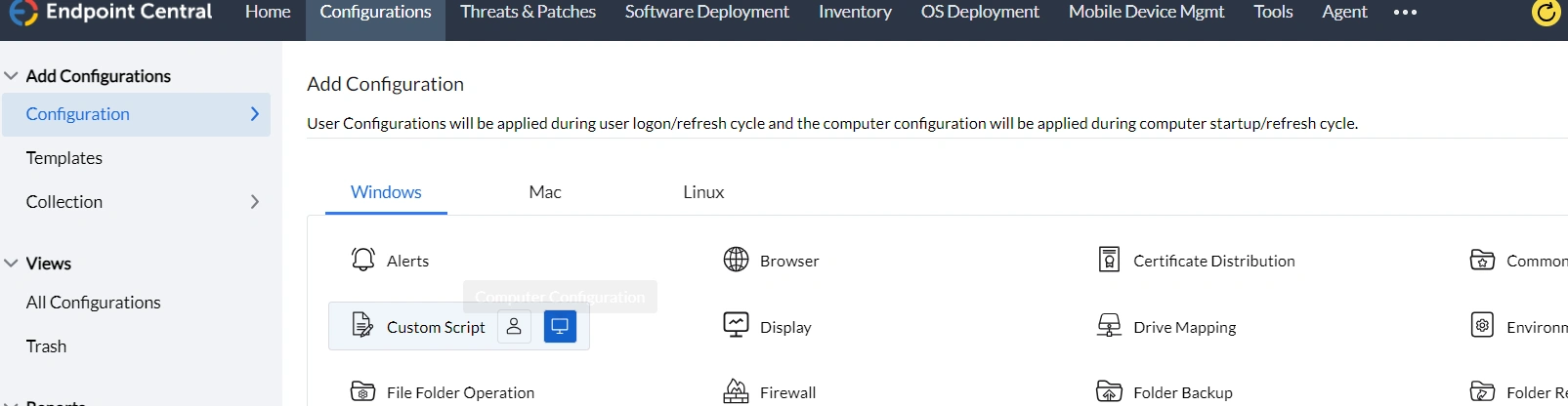 Custom Script - Computer Custom Script - Computer