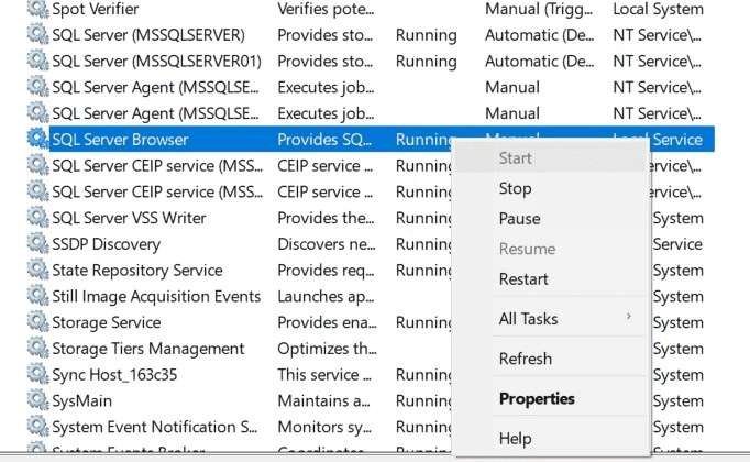 sql database sql database