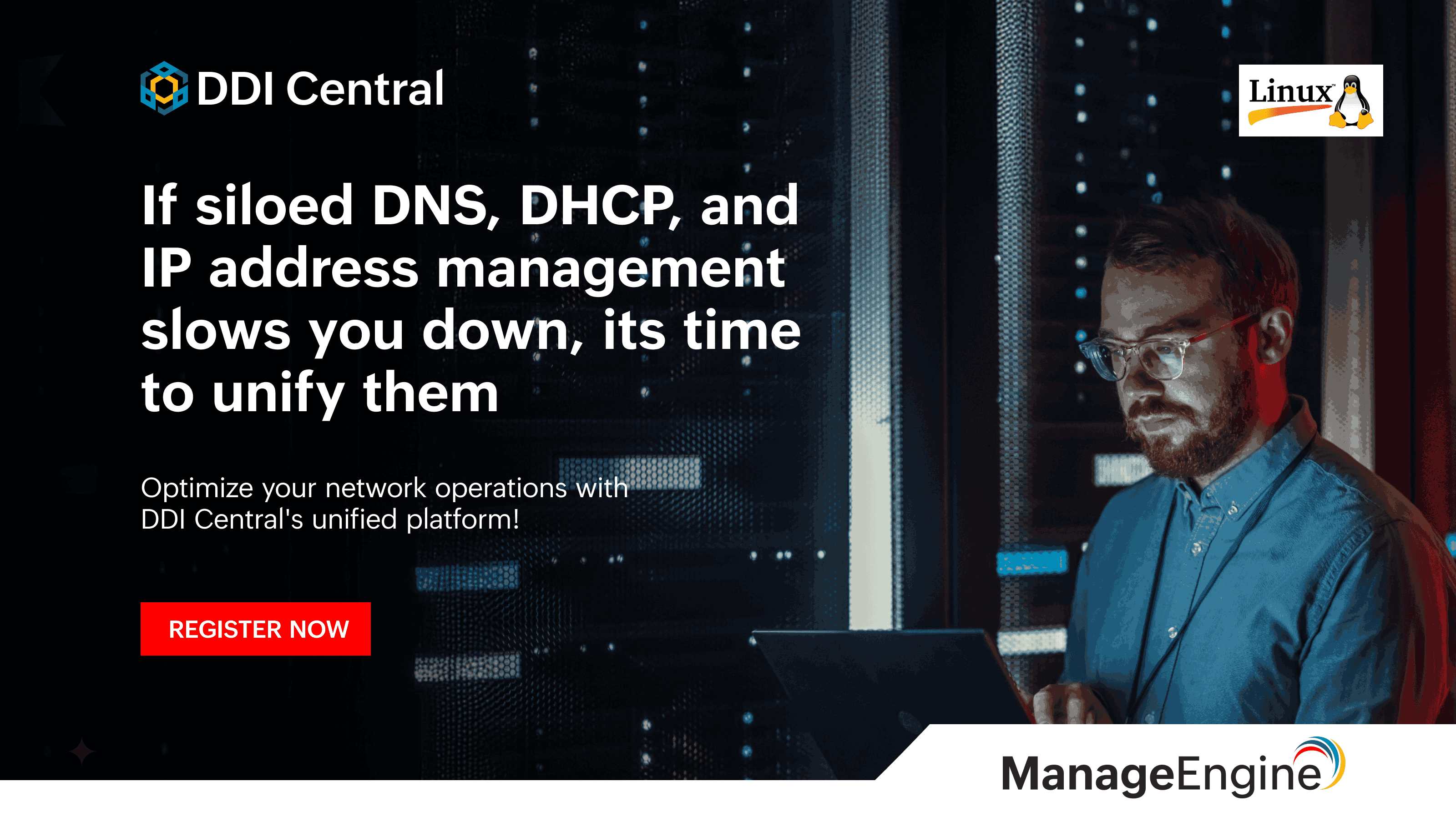 Linux DNS-DHCP-IPAM Made Easy: ManageEngine DDI Central Product Free Training