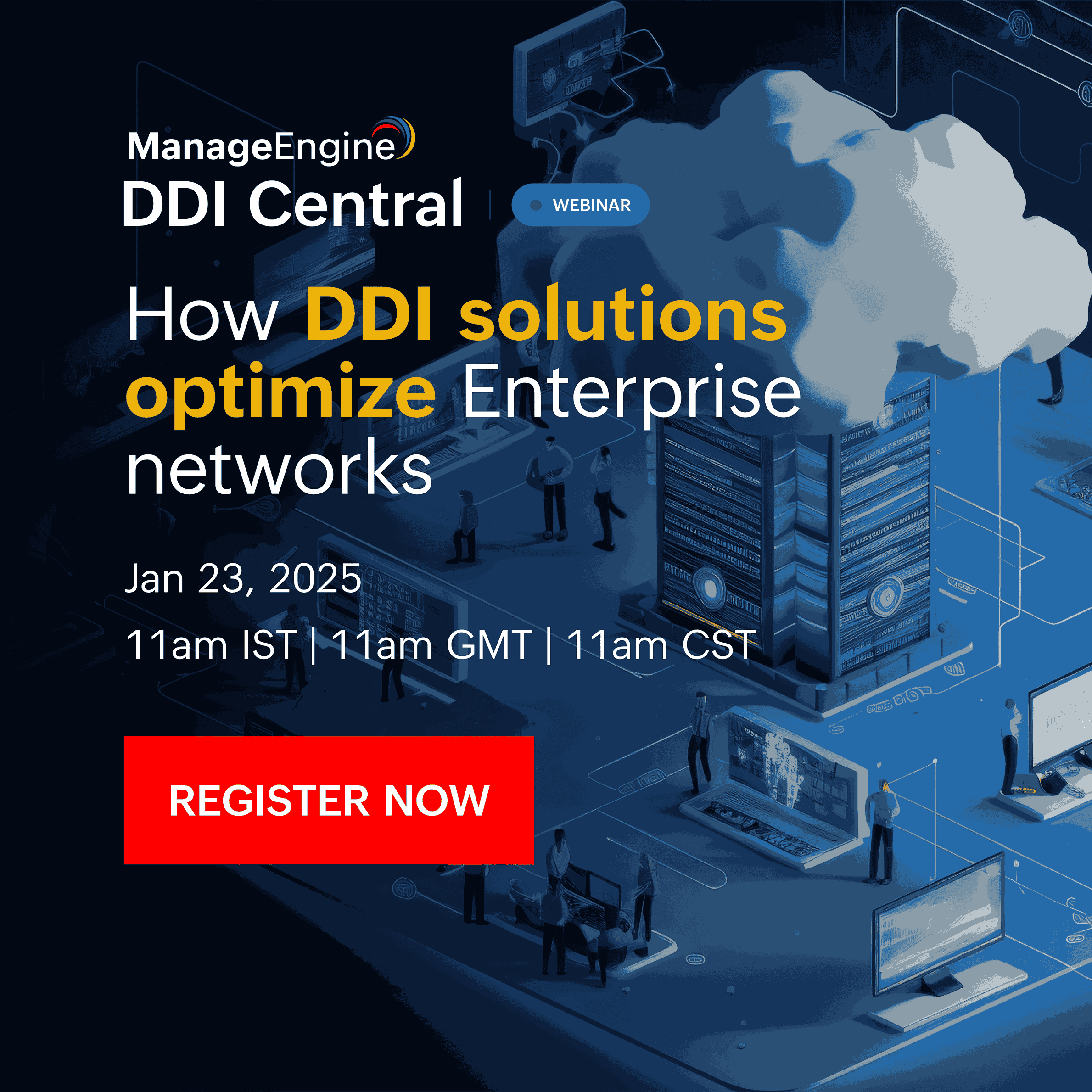 Live Webinar- How DDI solutions optimize data center networks