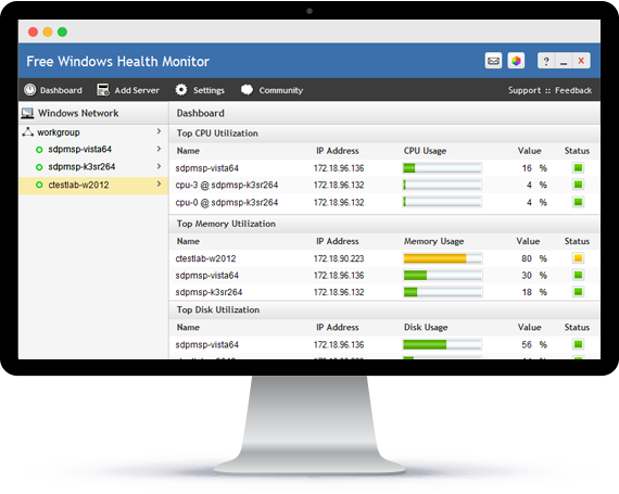 System Monitoring - ManageEngine Free Tools