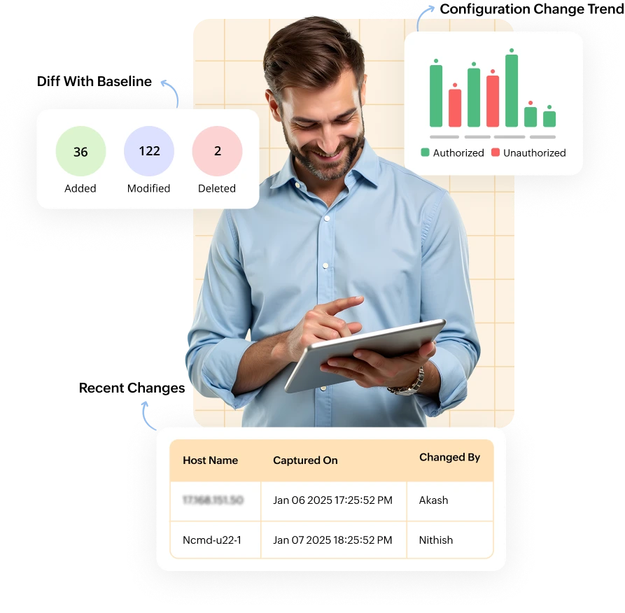 Effortlessly manage and track configuration changes with Network Configuration Manager