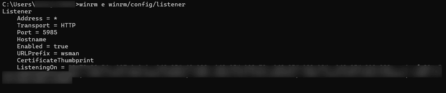 WinRM Configuration | ManageEngine OpManager
