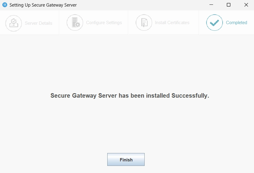 Installed successfully Installed successfully