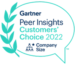 Gartner Peer Insights Customers' Choice 2022 — Company Size