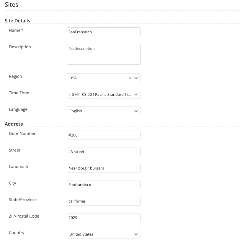 Configuring settings like time zones currency & holidays for regional service delivery