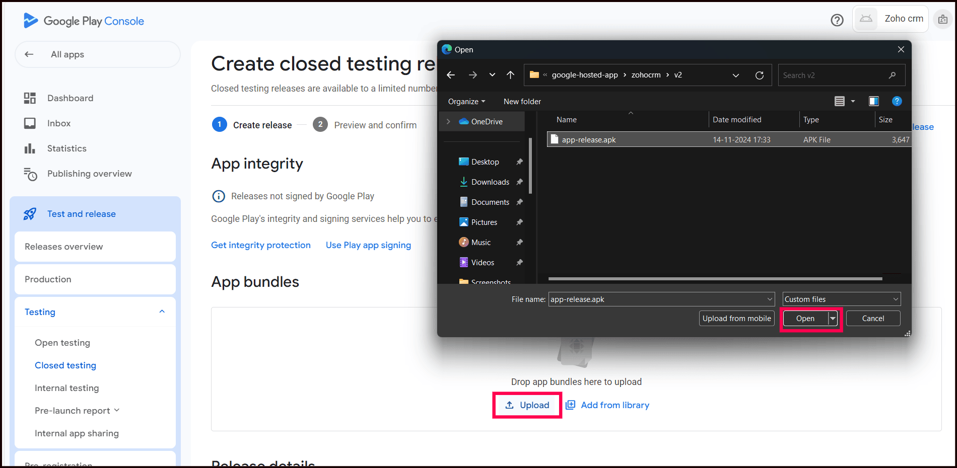 How to manage multiple app tracks in Google Play Console for Google hosted private apps? illustration 8