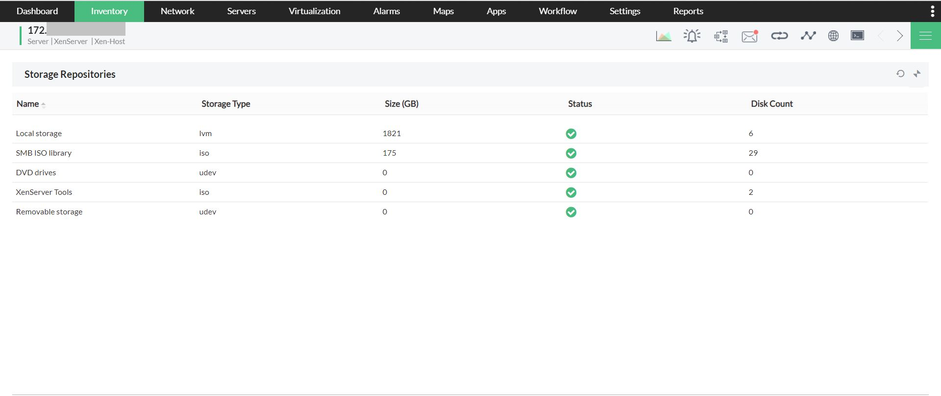 Citrix XenServer Monitoring in OpManager: Identify underutilized resources on host and VMs