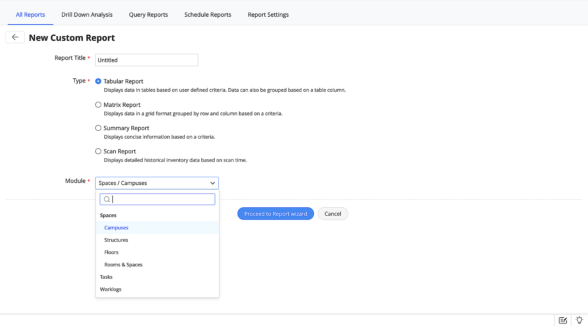Space Management Enhancement