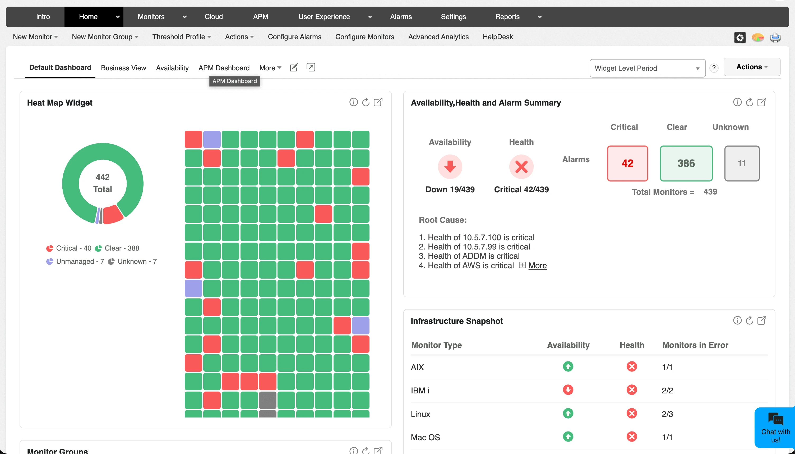 Applications Manager version 17