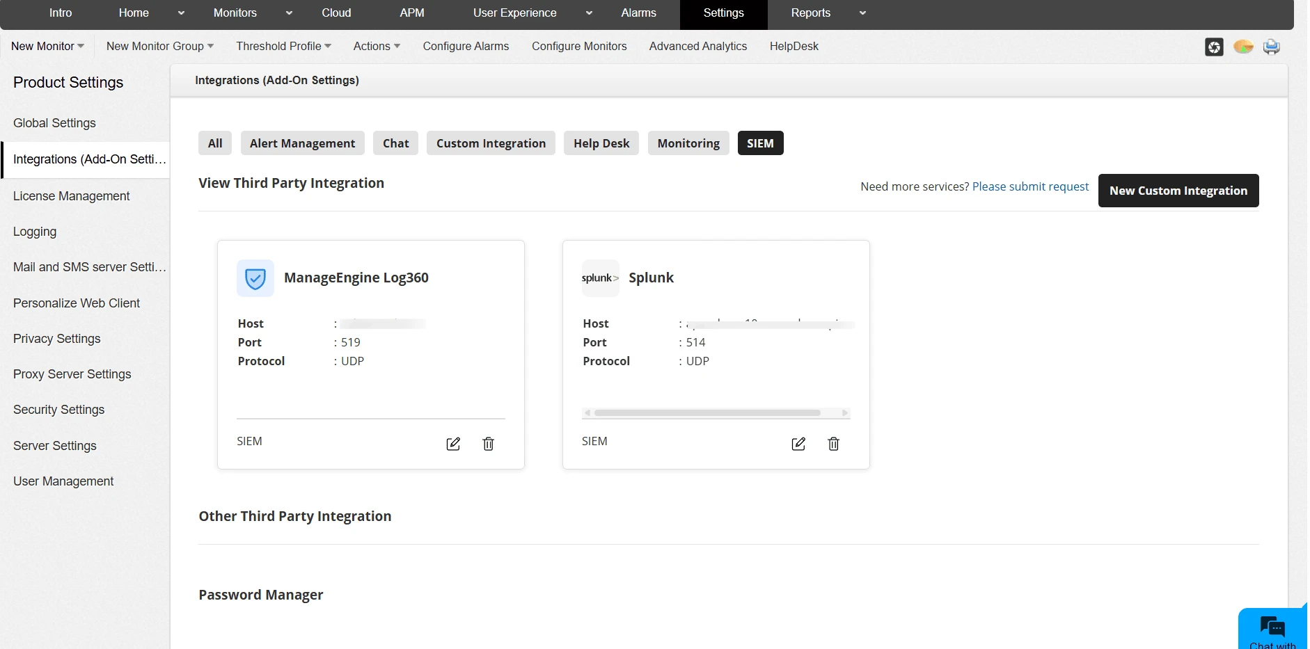 Whats new in APM - Advanced SIEM and Splunk Integrations
