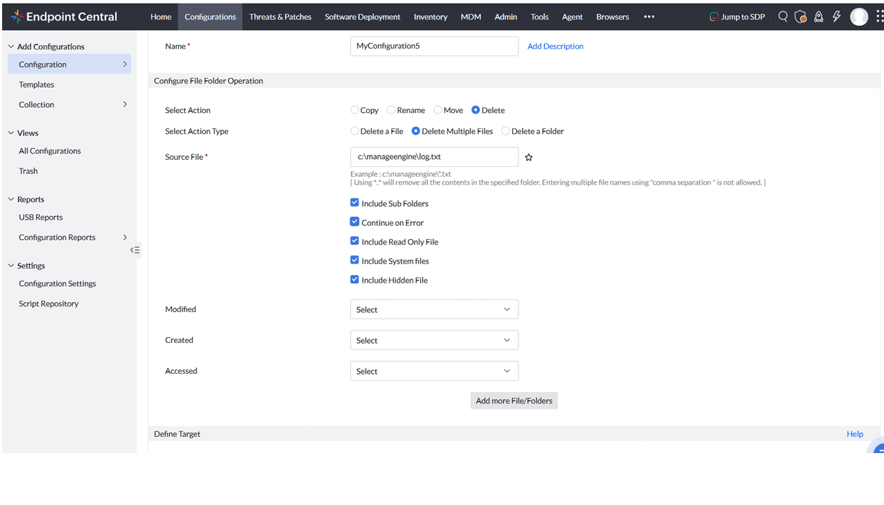 Delete Multiple Files Delete Multiple Files