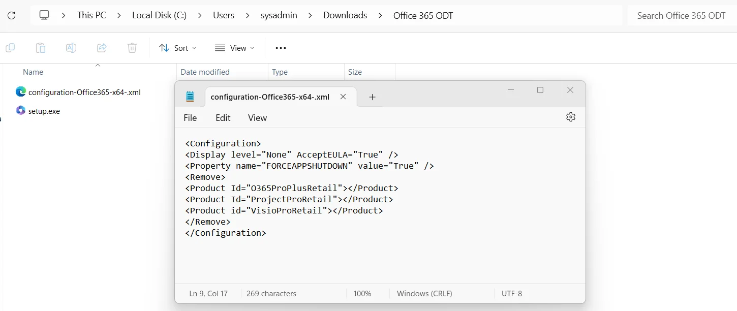 Uninstall Office 365 Uninstall Office 365