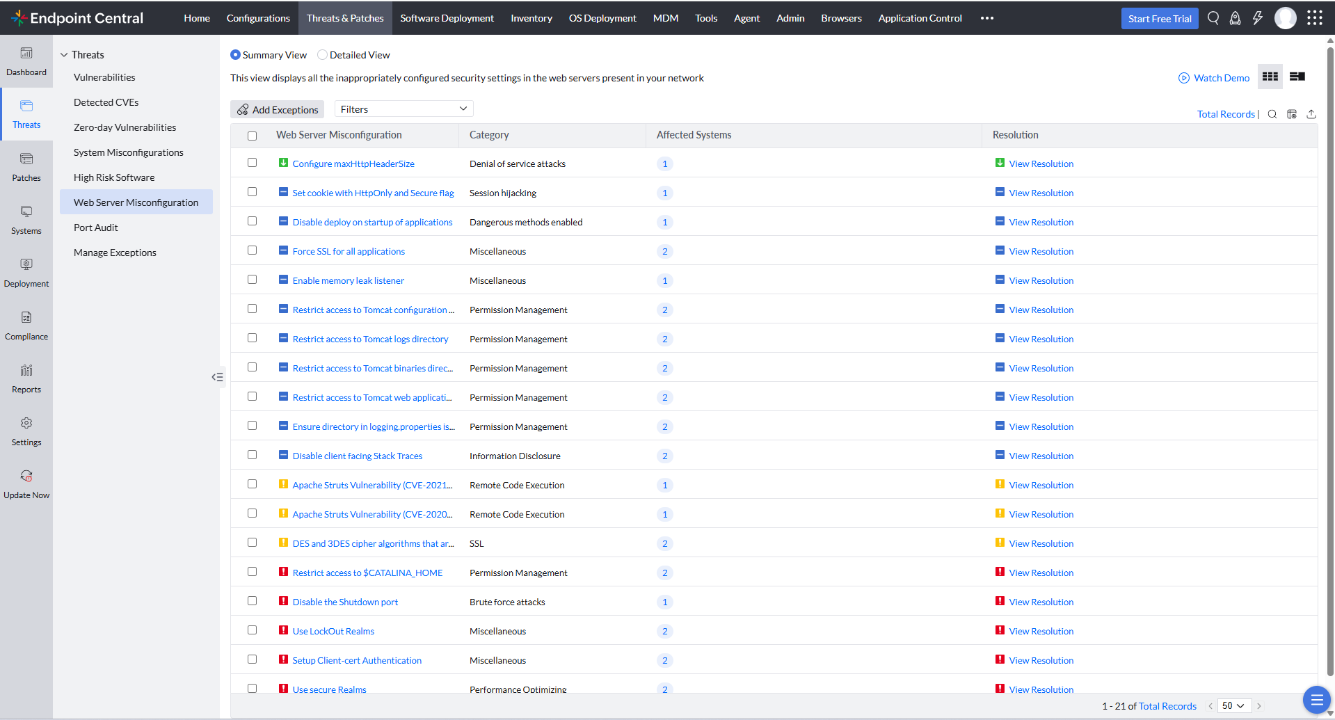 endpoint-central-data-classification