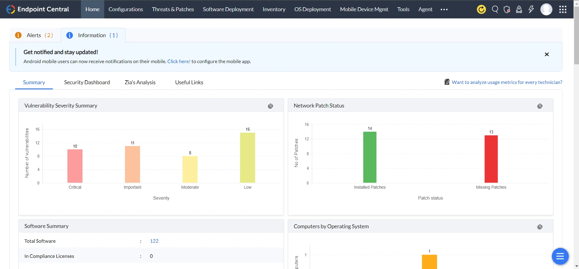Endpoint Central - GUI Set up Endpoint Central - GUI Set up