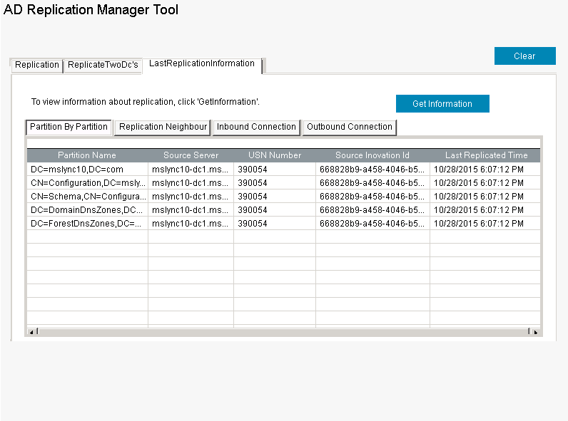 Active Directory Domain Replication Management Tool Active Directory Domain Replication Management Tool