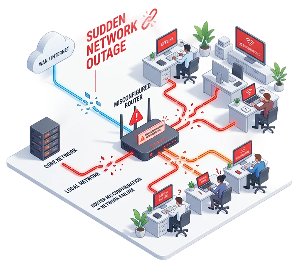 Configuration change reports for Aruba networks