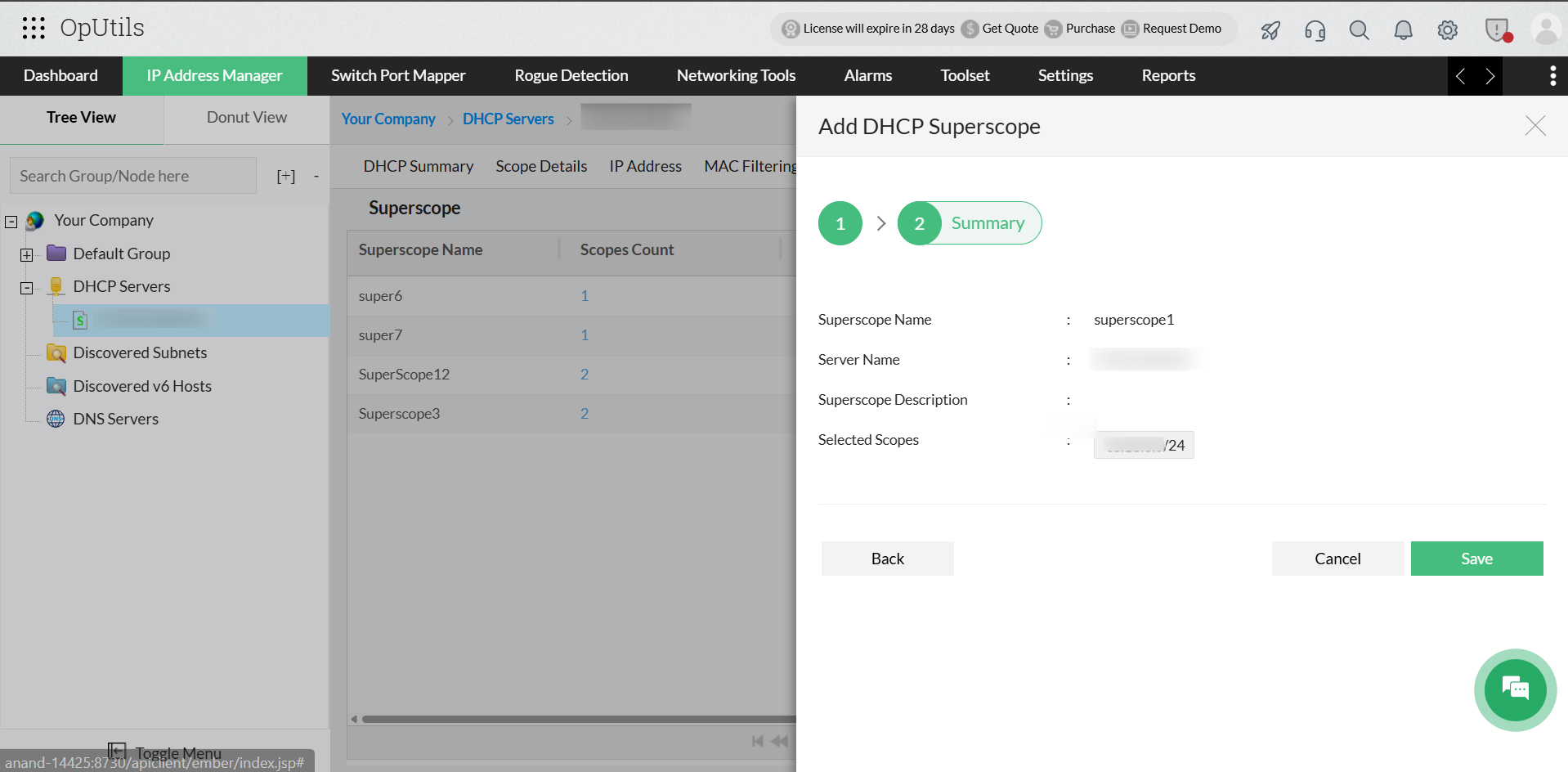 DHCP superscope 4