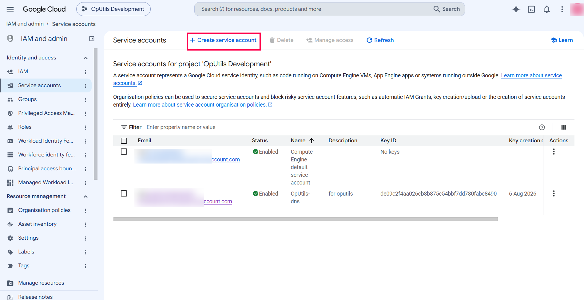 GCP DNS Management - ManageEngine OpUtils