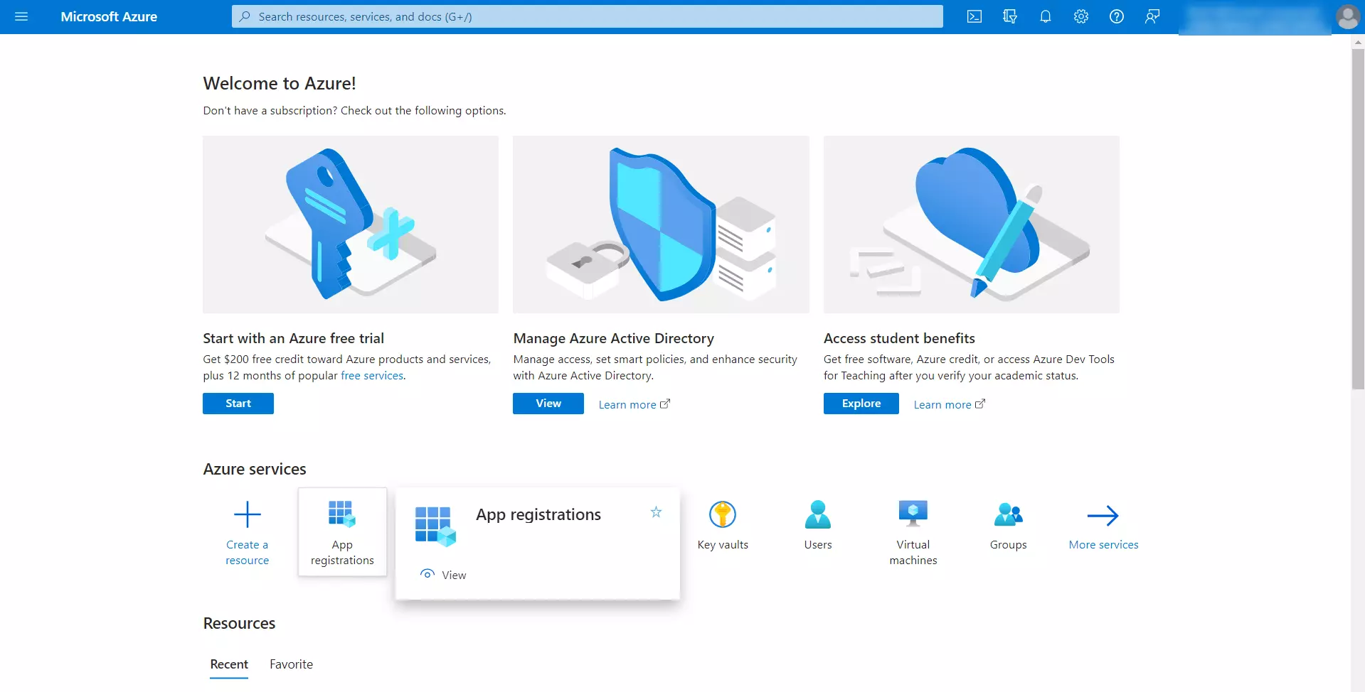 Click to Expand Azure_Portal