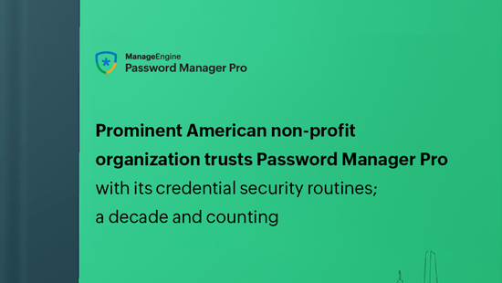Non-profit credential security