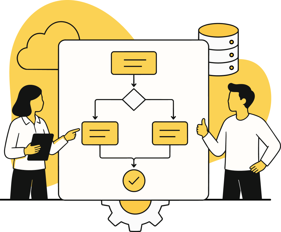 Project team managing multi-site ServiceDesk Plus implementation with custom workflows