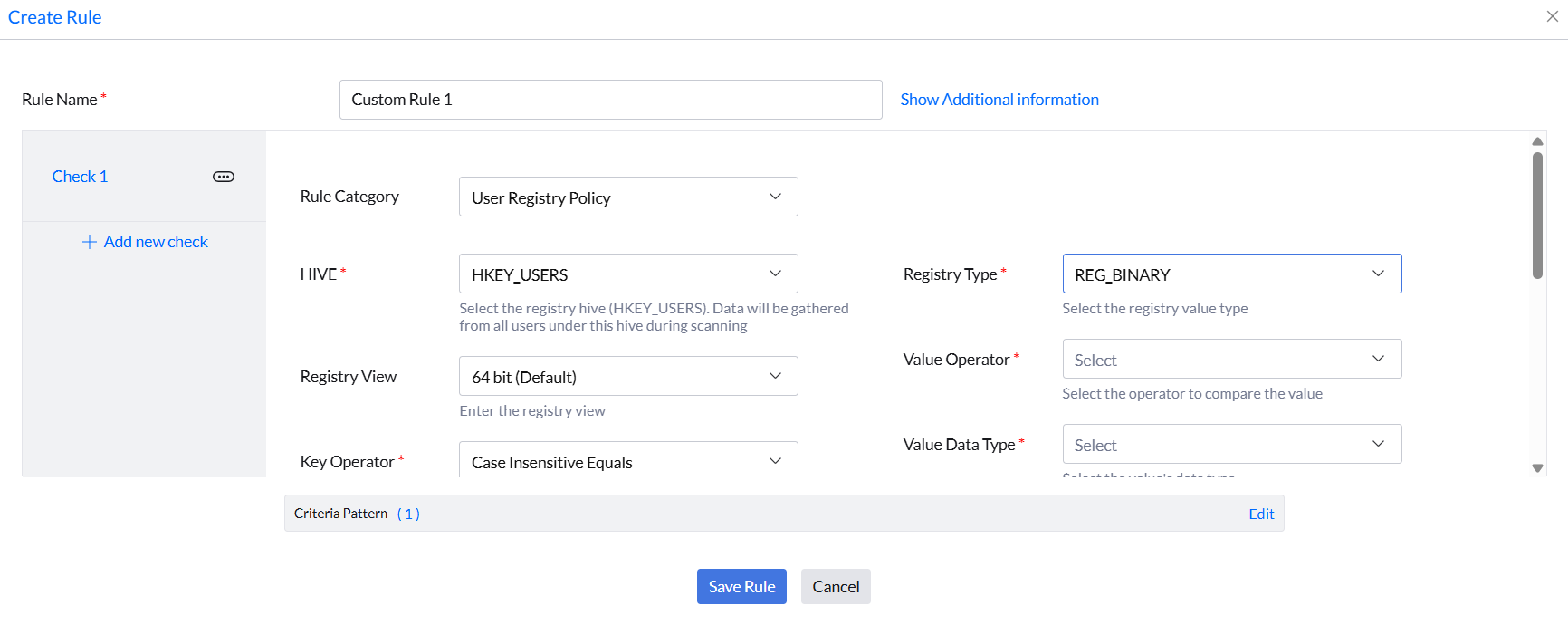 Compliance Customization