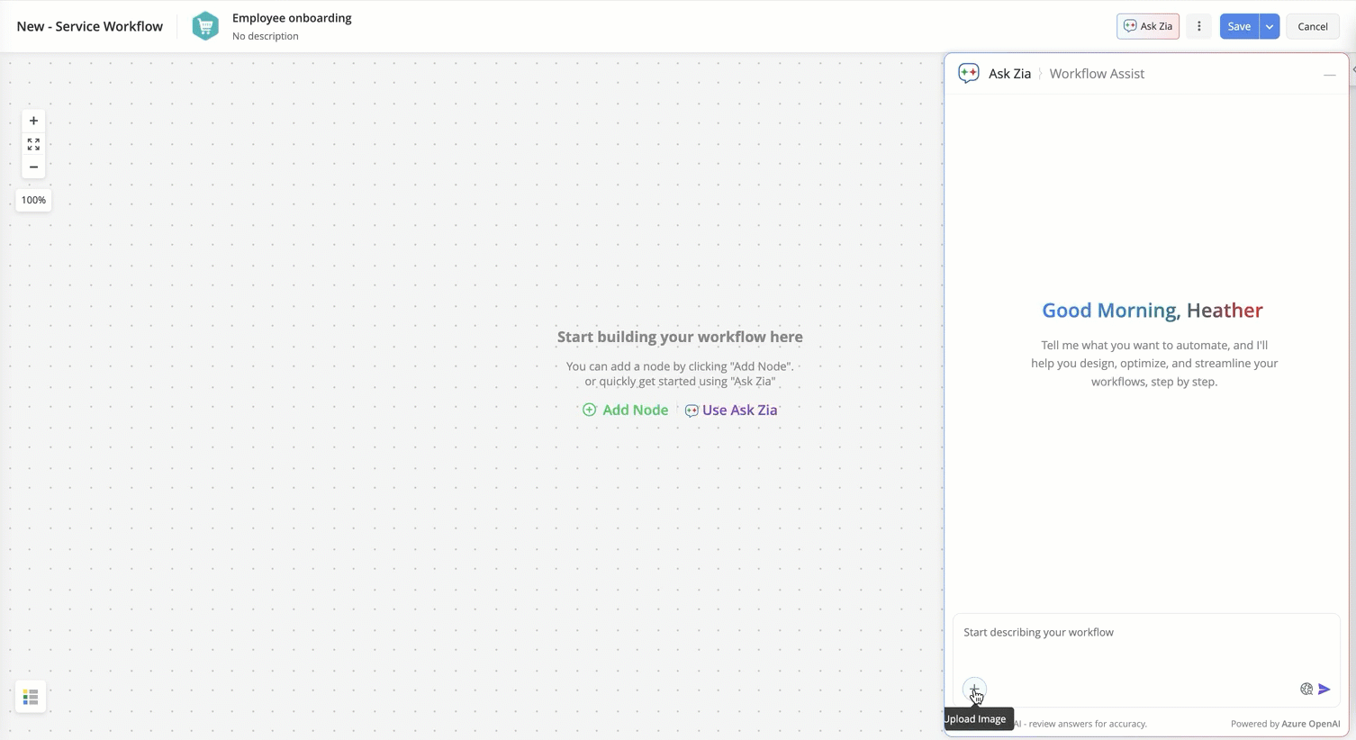Zia personal workflow expert