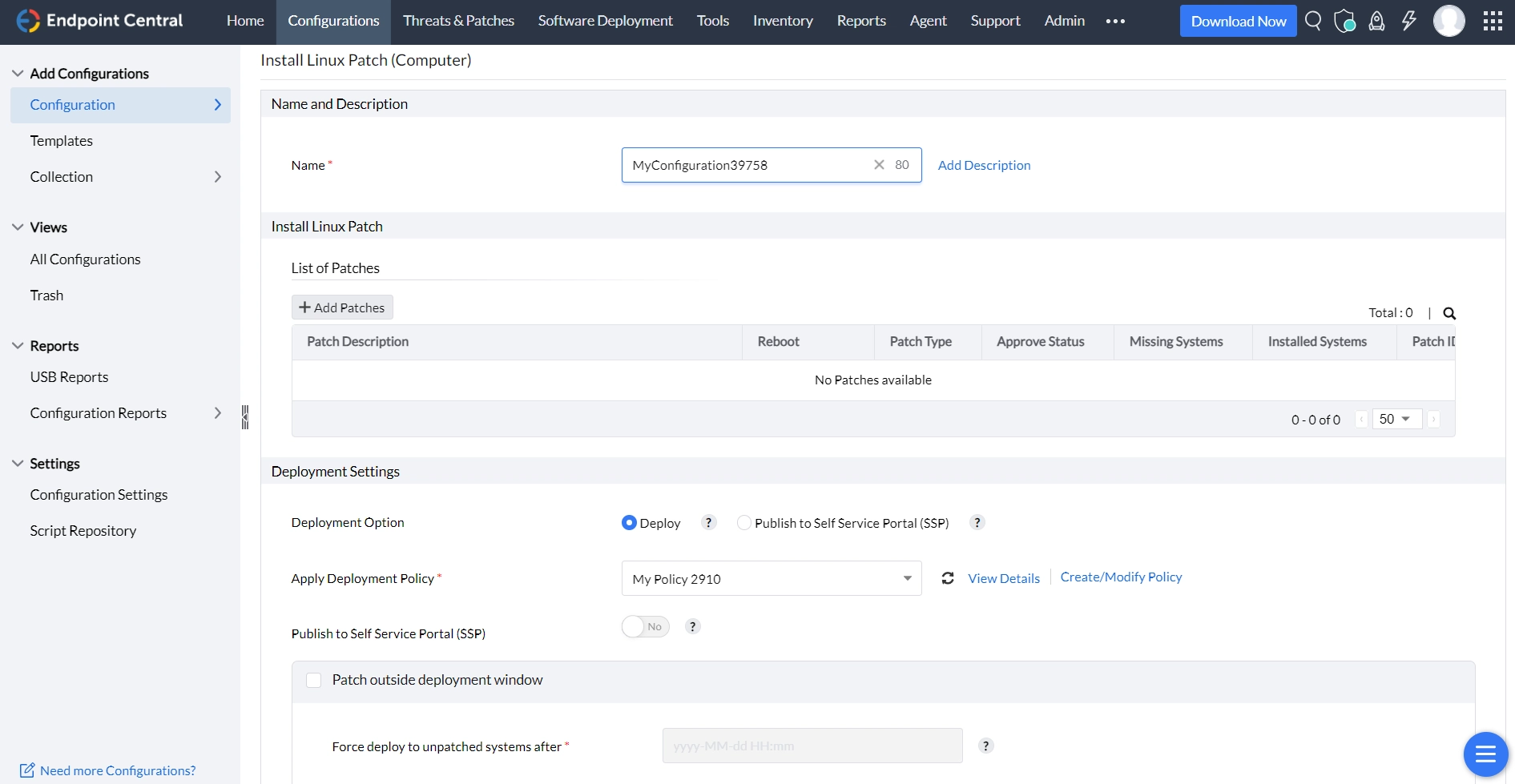 configuration-management screenshot configuration-management screenshot