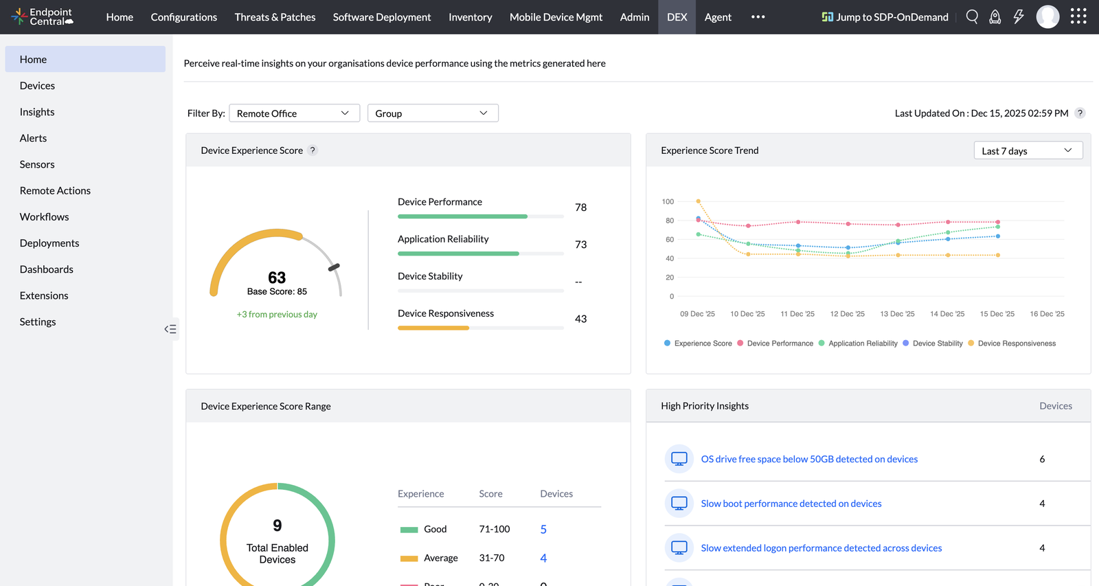 dex home page dex home page
