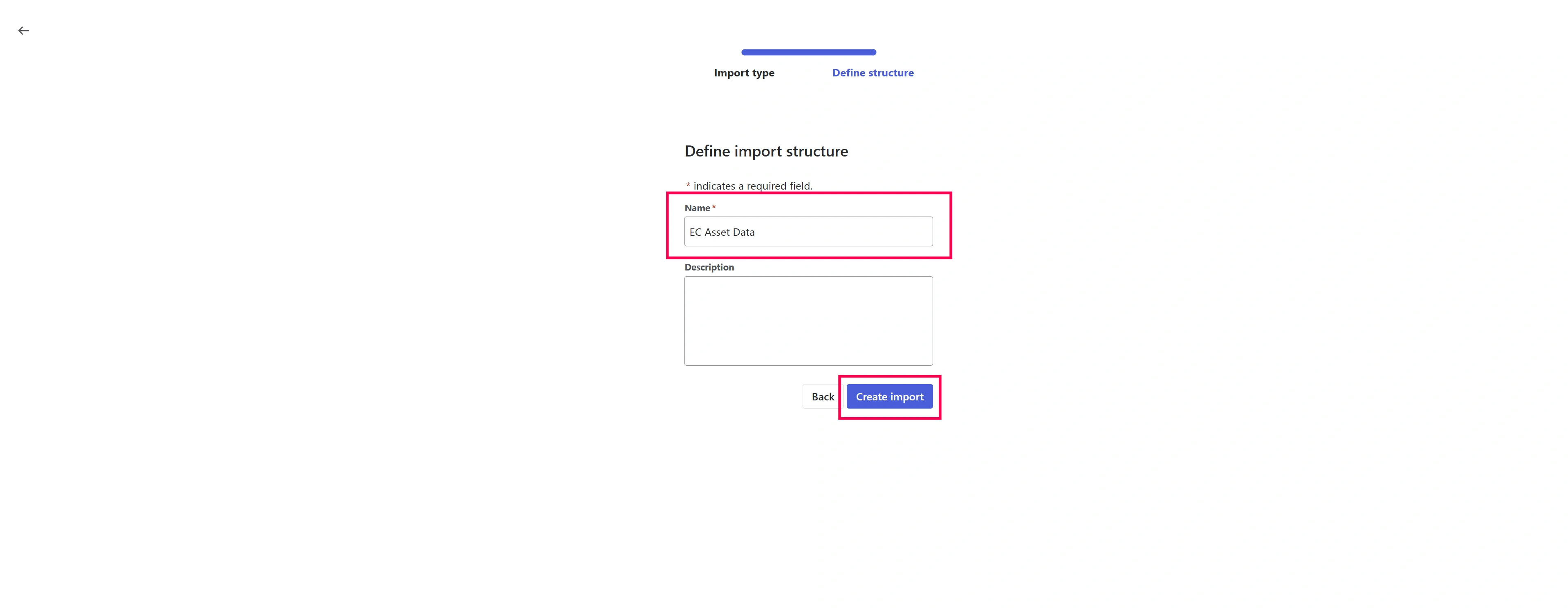 Import Details Import Details