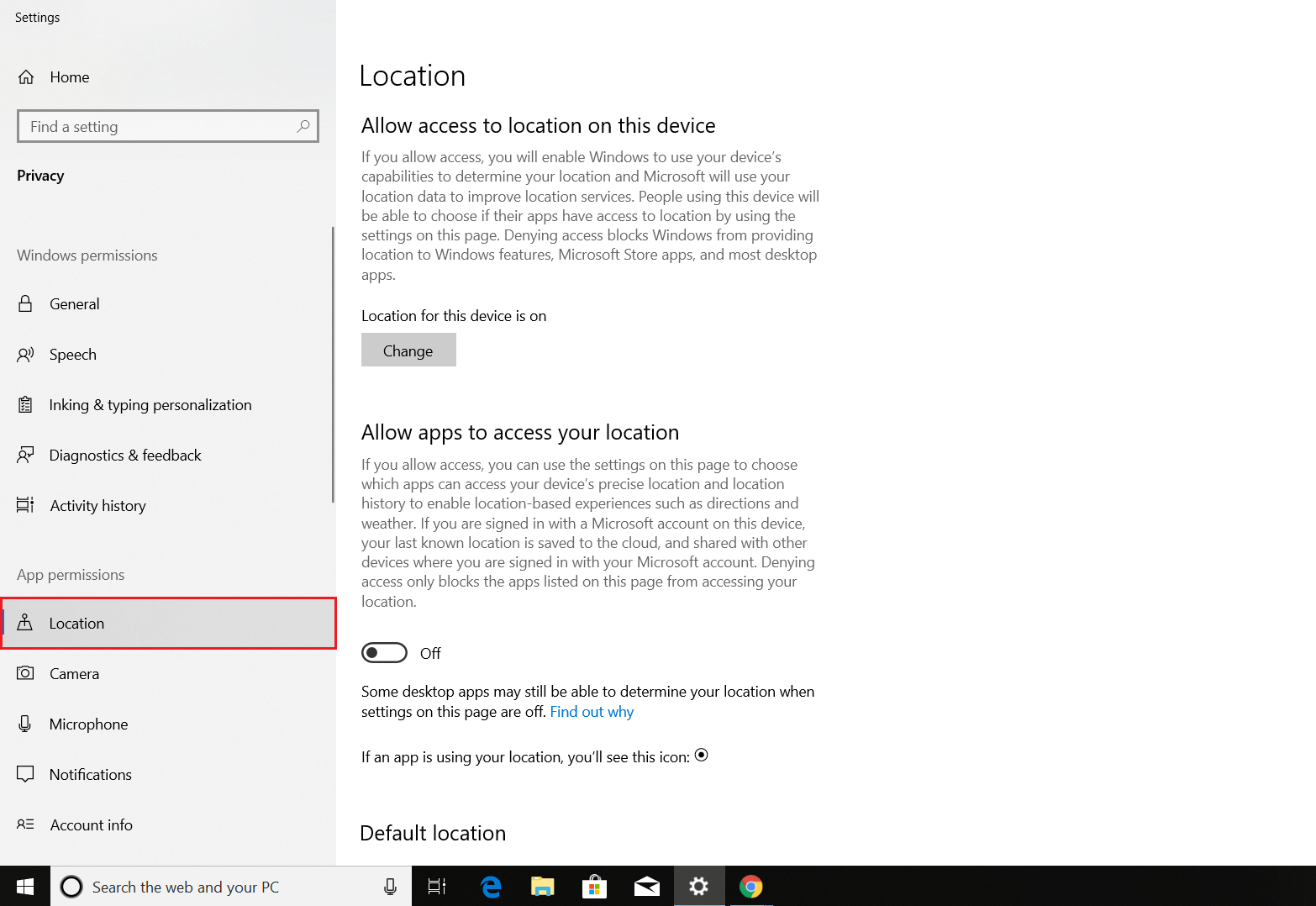 Enabling Location Services on Windows 10 devices for Geotracking Enabling Location Services on Windows 10 devices for Geotracking