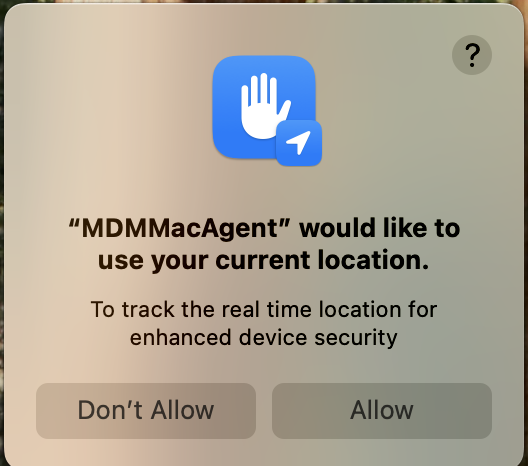 Allow Location Services on Mac Allow Location Services on Mac