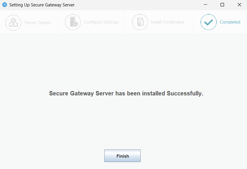 Installed successfully Installed successfully