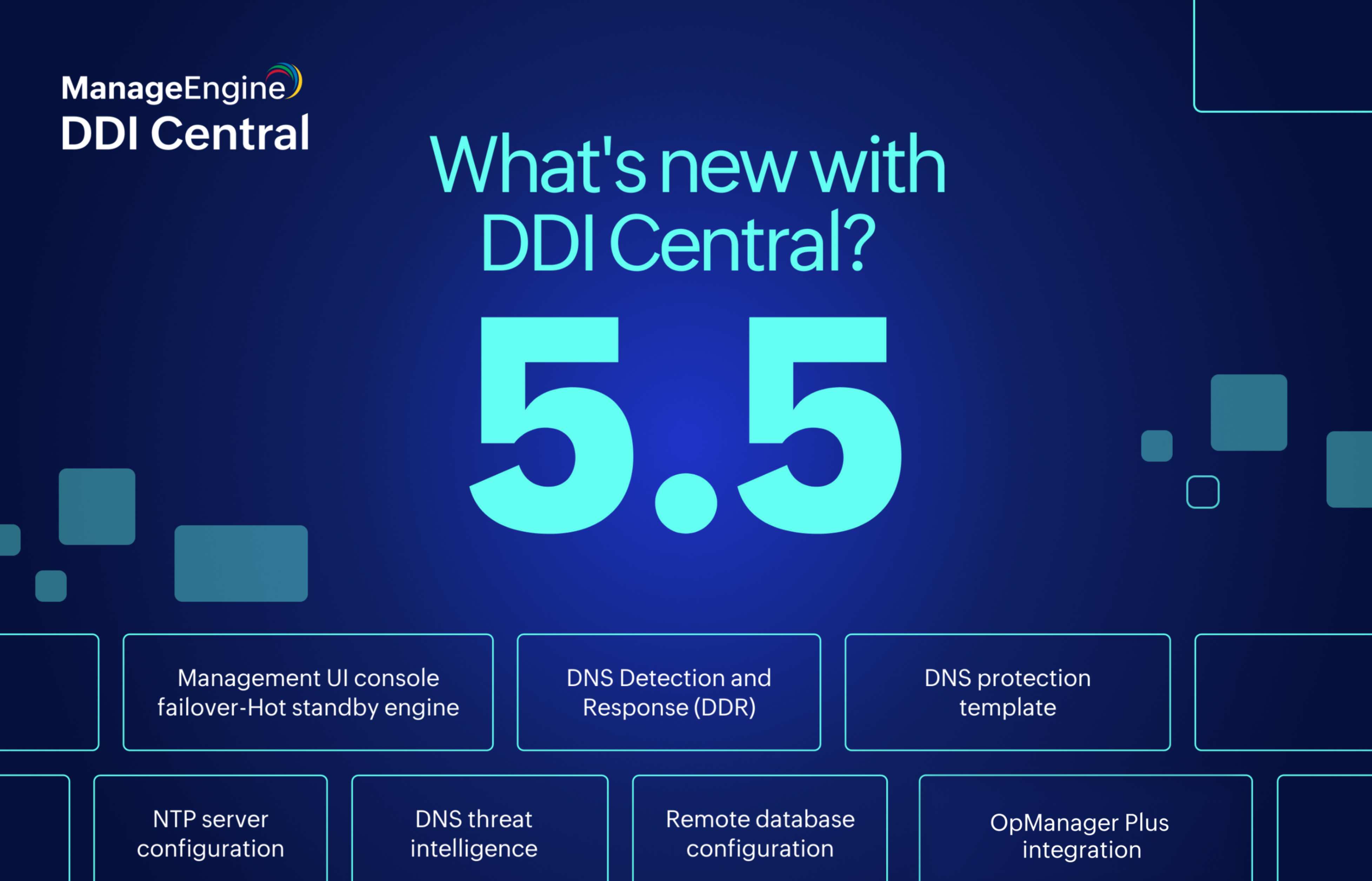 what's new with DDI Central 5500