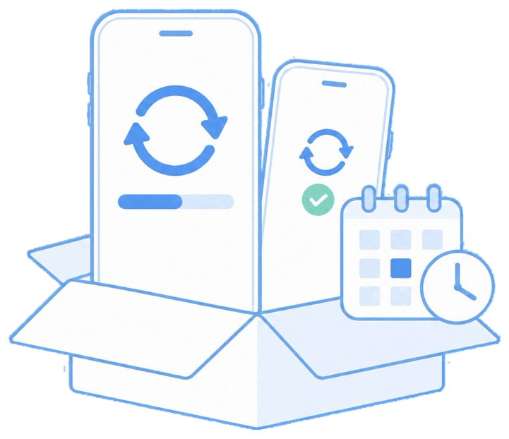 An operating-system update approved and rolled out on schedule