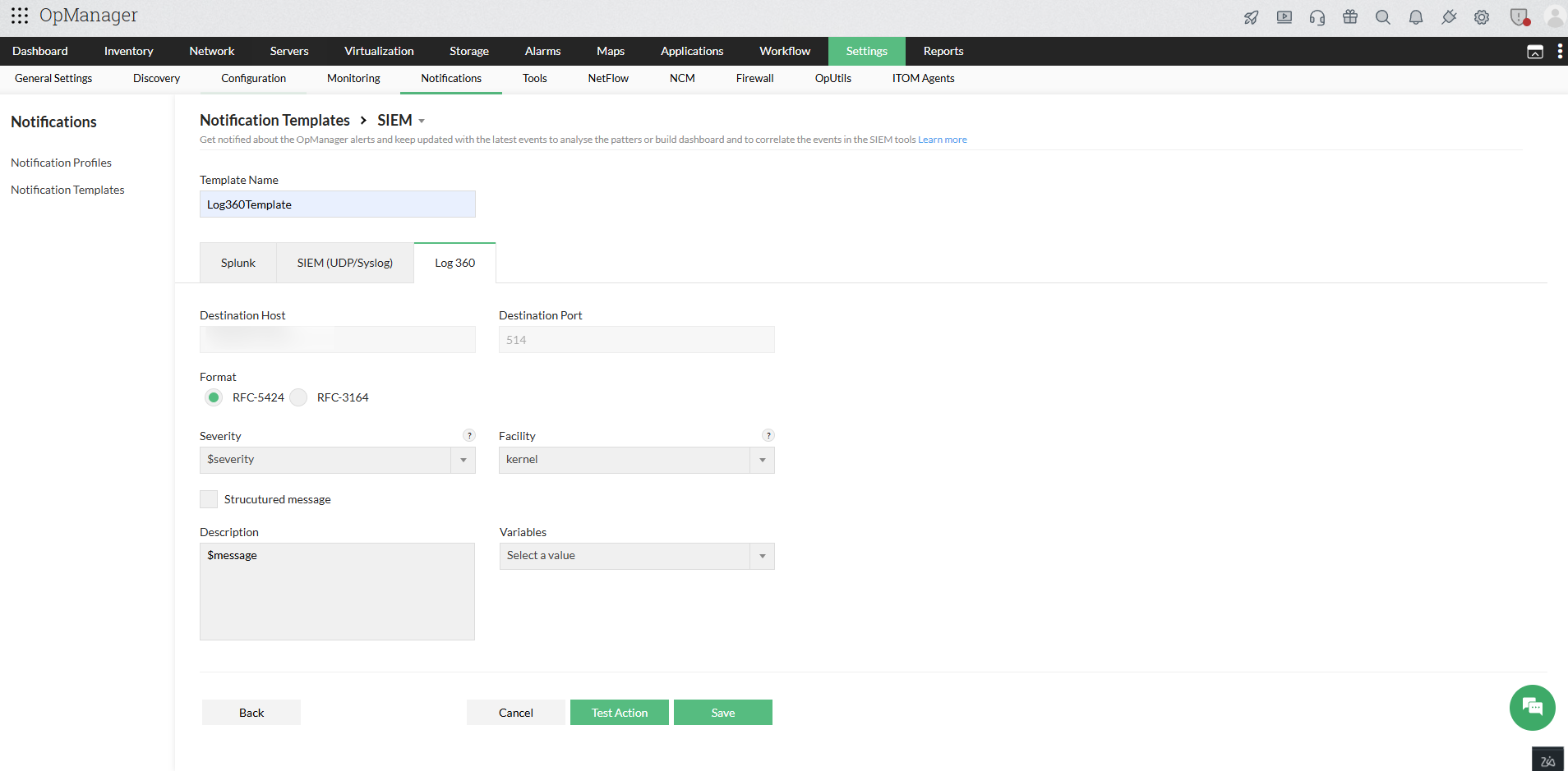 Log360-OpManager
